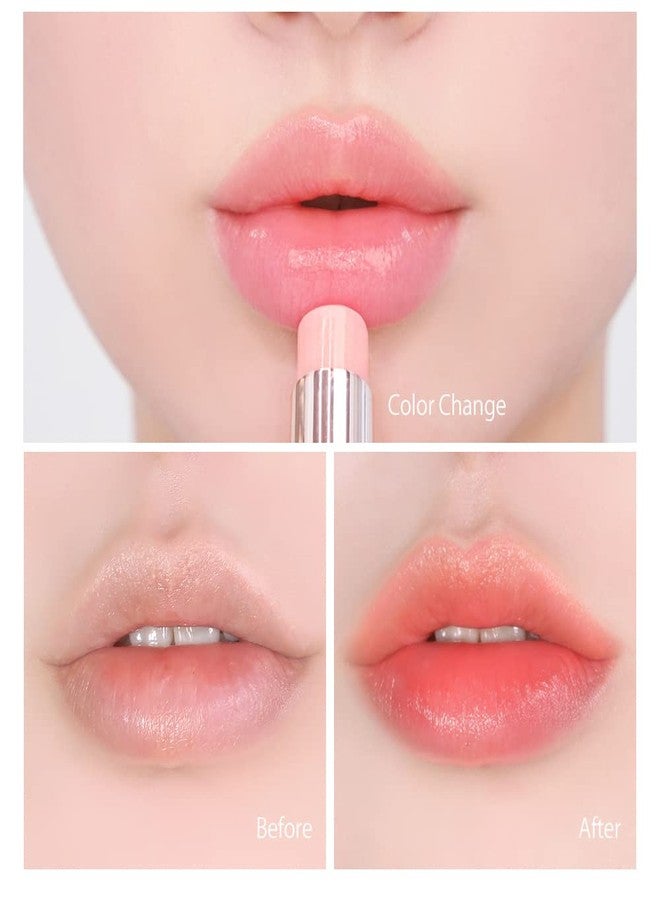 CORINGCO Sparkle Cute Changes Color Lip Balm #03 Swan Lake｜Colored Lip Cream Lip Gloss, Glitter Lip Care Lip Pack Birthday Gift Glitter Gift Sequin Shiny Spangle Lipbalm crema de labios de color - Image 4